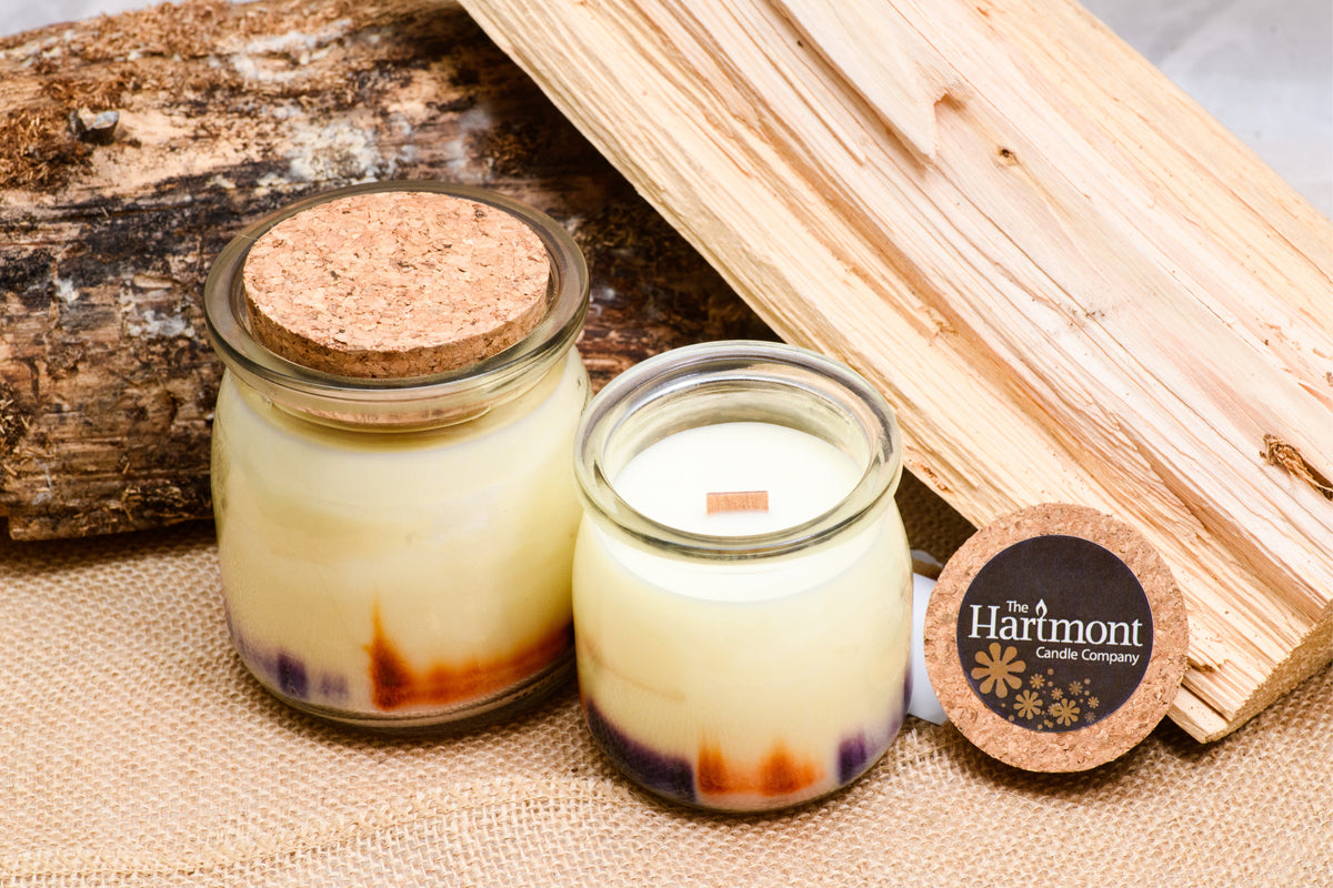 Lavender Clementine Aurora Soy Wax Hartmont Candles