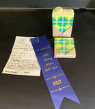 Blue Plaid Vegan Olive Oil Soap