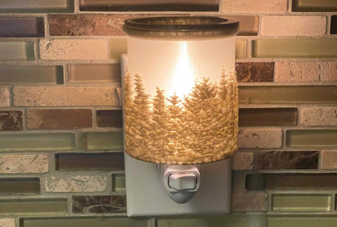 Bronze Fir Tree Melter/Warmer Gift Box