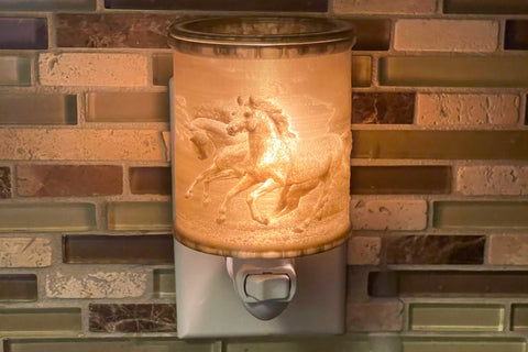 Bronze Horses Melter/Warmer Gift Box